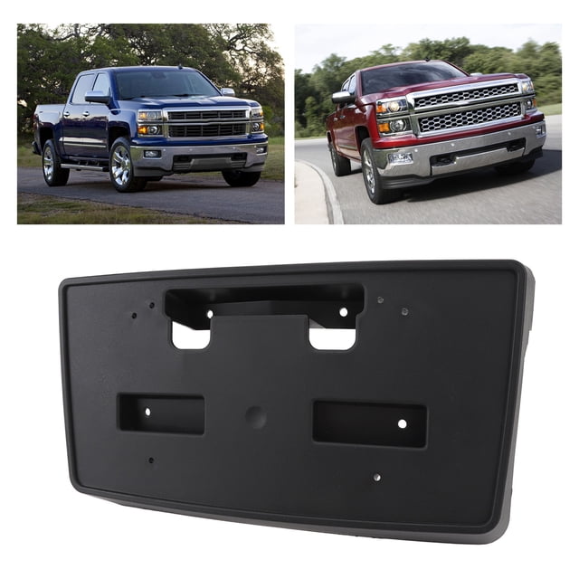 Soporte Para Placa De Matrícula Delantera, Uso Duradero 22763523 Soporte Para Placa De Matrícula Fácil De Instalar Estable Para Automóviles