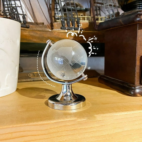 LLQKIGS Cute Mini Globe Girl Heart Tabletop Ornament Transparent Desk Decoration Desk Garden Middle Finger Large Christmas Decorations Small Trees Decorations Outdoor Loon Ornament Outdoor Statues