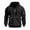 R137-Black, variant on Mens Casual Cotton Hoodies Drawstring Quarter Zip Pullover Work Tactical Cargo Sweatshirts,Light Gray,XL