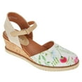 thumbnail image 6 of Baretraps� Ocean Closed-Toe Espadrille Wedge Sandal, 6 of 10