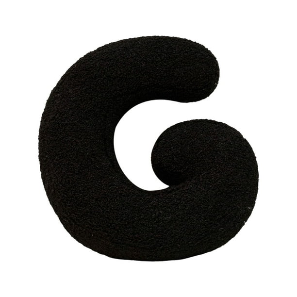 Yhmxh 26 almohadas con letras, lindas y suaves, almohadas decorativas con letras del alfabeto inglés, cojines para sala de estar, sofá, cama y decoración de coche.