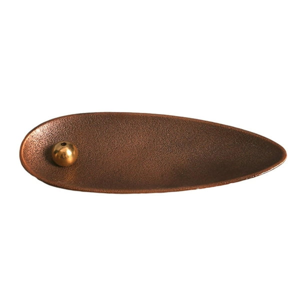 Incienso para insertar, porta incienso, fragancia decorativa china, incienso para la ceremonia del té Bronce