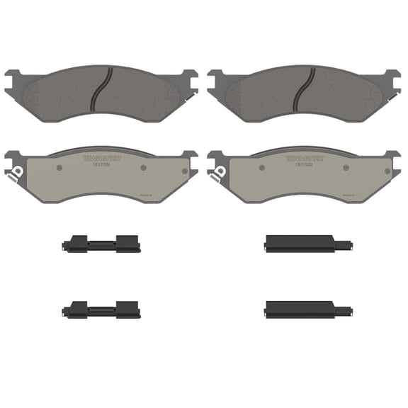 Wagner OEX OEX702M Disc Brake Pad Set Premium Semi - Met