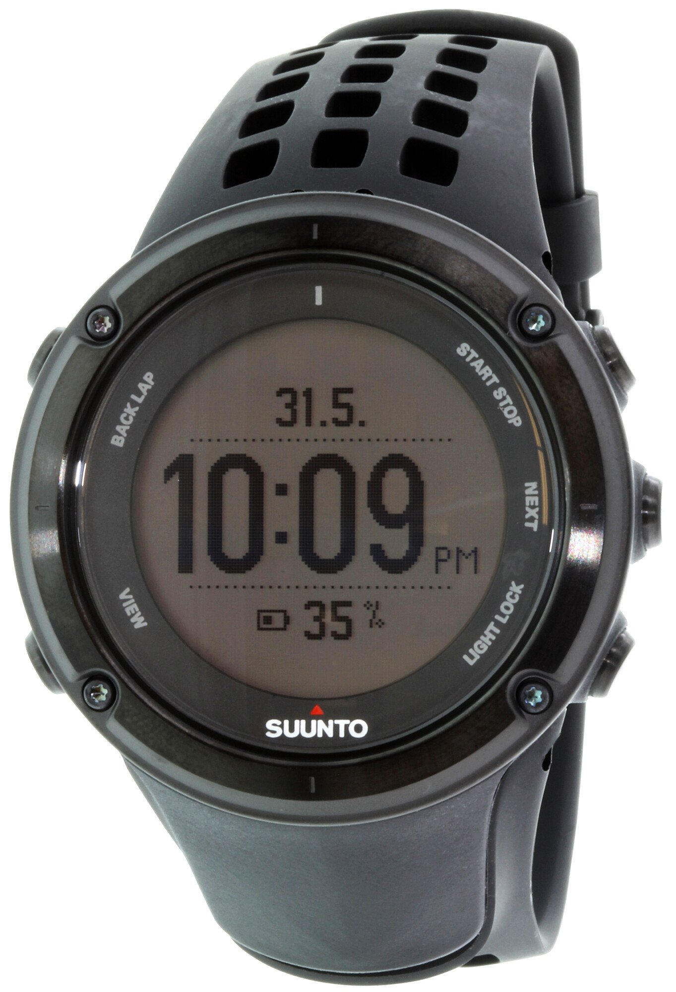 Men's Ambit2 SS019561000 Black Rubber Quartz Sport Watch