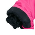thumbnail image 5 of CCRFTGI Kids Snow Pants Snowboarding Straps Adjustable Baggy Snow Pants Winter Warm Snow Pants for Girls Athletic Outdoor Waterproof Windproof Snowsuit Hot Pink 6-7Y, 5 of 7