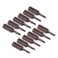 thumbnail image 5 of Uxcell 1/4" Hex Shank 1" Longitud T8 S2 Acero Torx Broca de Destornillador Paquete de 12, 5 of 5