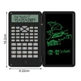 thumbnail image 5 of Calculator with Notepad, One Click Delete LCD Display Scientific Calculator, Multi-Function Portable Desktop Calculator for High School, Office Meeting and Home, 5 of 5