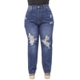 thumbnail image 1 of Jeans Talla Extra Corte Mom LOCURA  NCMP263, 1 of 4