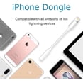 thumbnail image 2 of Pack Adaptador Lightning a Jack 3.5mm para iPhone a Jack 3.5mm - Adaptador Plug and Play - Compatible con iPhone 13/12 Pro Max X/XS/Max - Compatible con Todos los Sistemas iOS brillar Electrónica, 2 of 5