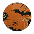 thumbnail image 4 of HAOXIT Halloween House Pumpkin Witch Round Wipeable Party Decoration 38-42, 4 of 8