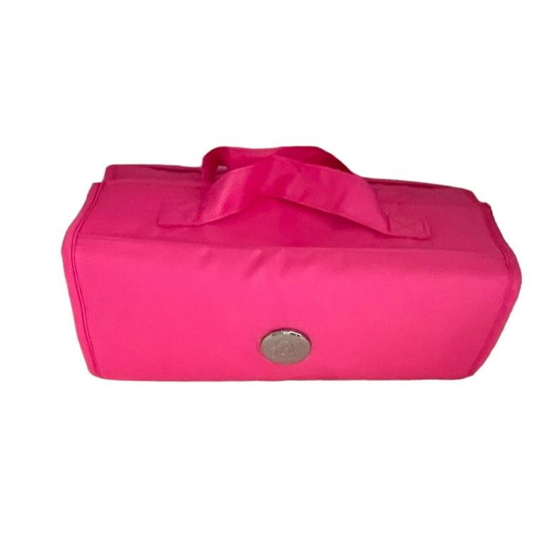 Joy Mangano Large Better Beauty Case Roll up Organizer Pink Walmart