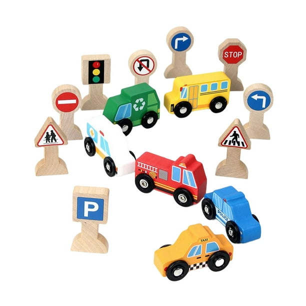 Small Wooden Vehicles Toys Cars