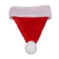 thumbnail image 1 of Sombrero de Navidad forro engrosado Sombrero festivo Atractivo Material decorativo de tela lavable a mano Rojo Blanco para decoración para ropa de fiesta ANGGREK Otros, 1 of 8