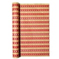thumbnail image 2 of Merry Christmas Santa Hat Pattern Wrapping Paper for Festival Parties Wedding Birthday Xmas Wrap Pack of 5 19x27.5 Multicolor/ Christmas Wrapping Paper Santa Letter, 2 of 7