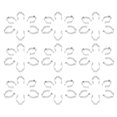 thumbnail image 2 of Light Clips For Led Tubes Preventing Sagging Silver 3.5X2.8X1CM 50Pcs, 2 of 2
