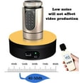 thumbnail image 4 of Motorized Rotating Display Stand, Cup Display Turner Stand, Electric Rotating Base for Glitter Tumblers, 360 Automatic Mute Rotating Turntable with 4 Colors Backgrounds for Epoxy Cup Display, 4 of 6
