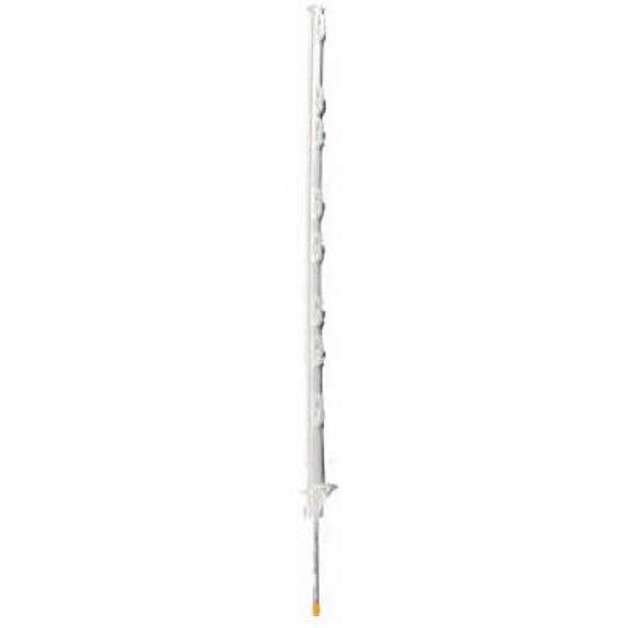 Dare Products Step-In Poly Post - Lightweight, UV-Resistant - 48" White