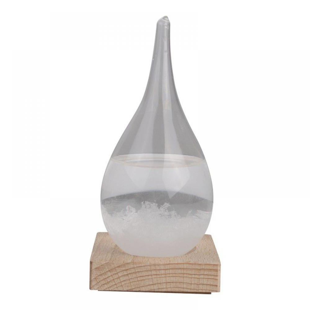 FYCONE Weather Forecast Crystale Water Shape Storm Glass Bottle