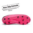 thumbnail image 2 of Tacos de Fútbol DREAM PAIRS Talla 4 Niño Grande Fucsia Negro, 2 of 6