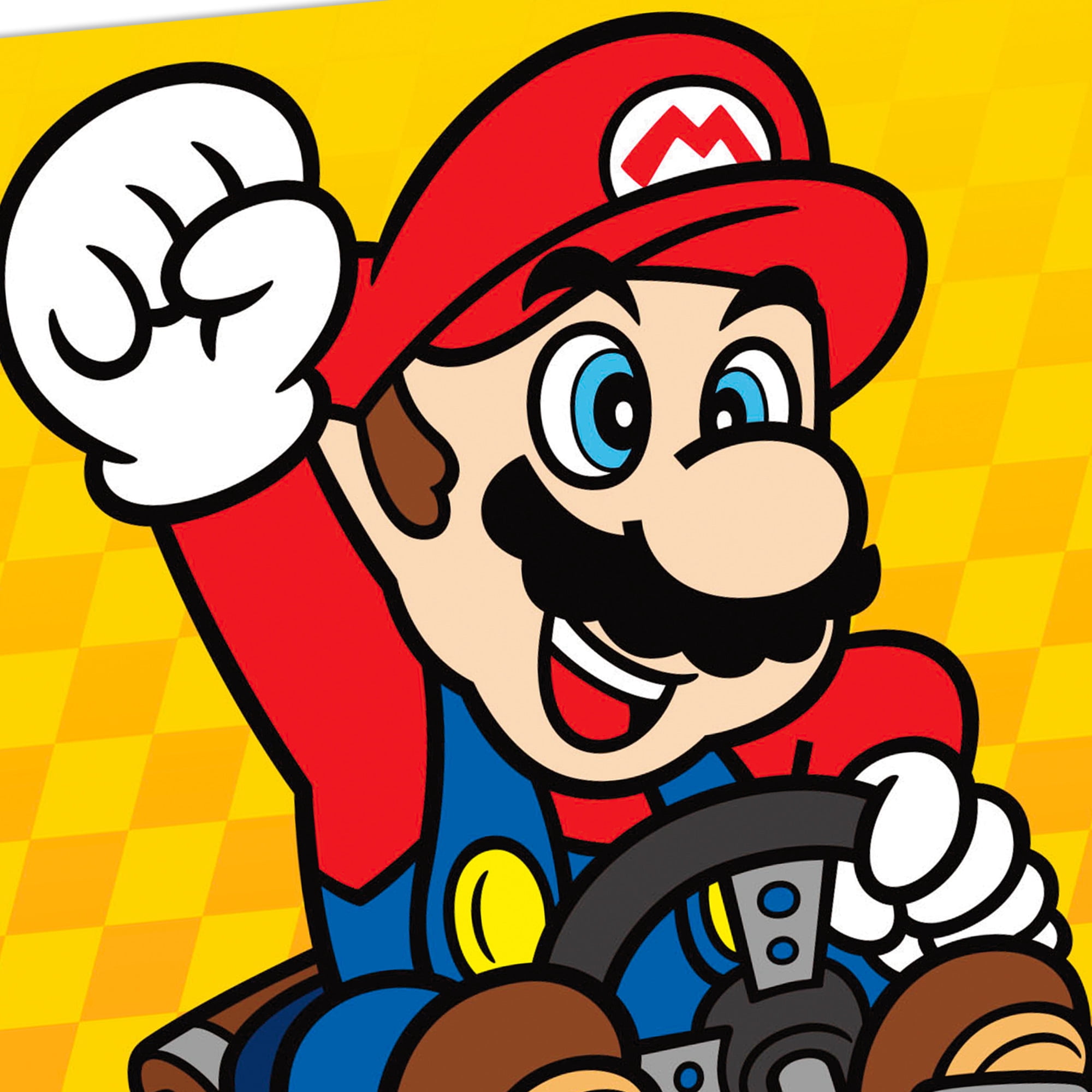 Hallmark Nintendo Mario Kart Birthday Card (Great to Game over)