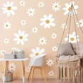 thumbnail image 3 of 12 Sheets Daisy Wall Decals Flower Wall Stickers Large Daisy Wall Stickers Daisy Decals for Wall Peel and Stick for Nursery Kids Girls Bedroom Living Room Wall Decor, 3 of 7