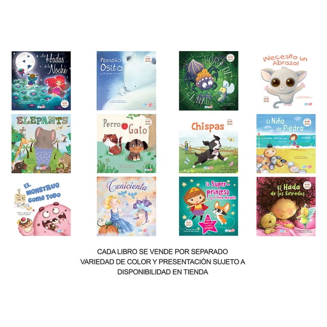 Libro Cuentos Divertidos Prichos 24 Páginas Varios Modelos 1 Pieza