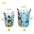 thumbnail image 5 of Gaeub French Bulldog Dog in a Bathtub Dirty Clothes Storage Basket, Toy Storage Bin for Storing Clothing, Diapers, Toys - Medium, 5 of 8