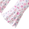 thumbnail image 5 of mgoYE 2Pcs Toddler Girl Clothes Girls Outfits Floral Prints Top+ Flared Pants 2 4 5 6 8T Fall Winter Girl Clothing Set(Red,4-5 Years), 5 of 8