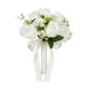 thumbnail image 4 of Ramo de boda BLESIY ramo de flores de rosas blancas artificial para decoración accesorio de boda regalo de fiesta regalo de novia, 4 of 8