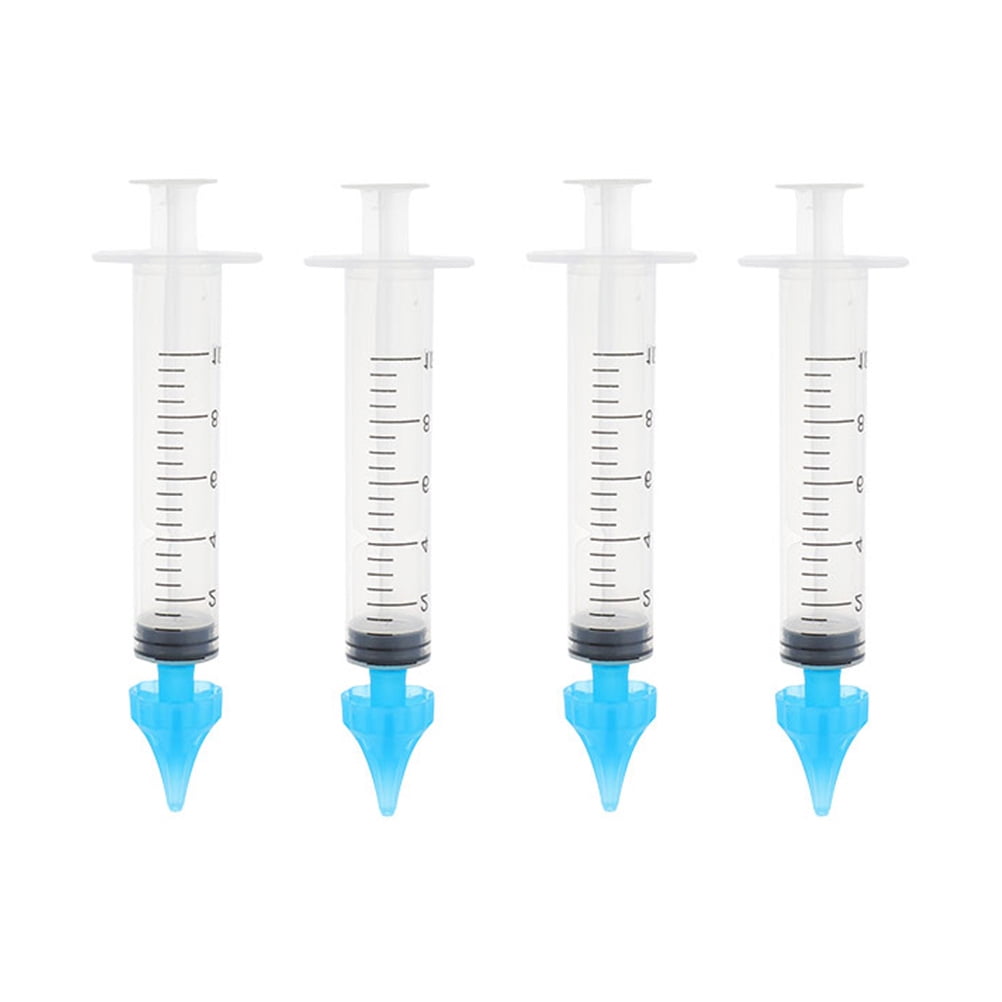 BESTONZON 4Pcs Ear Flushing Syringes Professional Ear Canal Irrigator