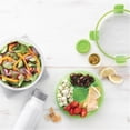 thumbnail image 5 of LocknLock - Set of 2 EasyLunch Salad Containers, 1.3 Liter Capacity, Green, 5 of 5