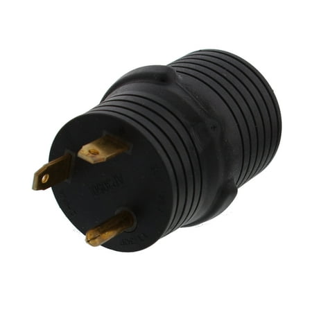 - ABN | Plug Adapter 30A Male to 50A Female 3 Prong RV Generator Power Converter