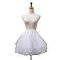 thumbnail image 2 of Mightlink Bridal Wedding Dress Tulle Bottom Fluffy Lining Tutu Skirt Petticoats Underskirt, 2 of 7