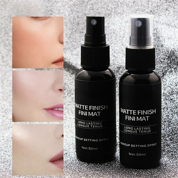 LPSSTORE & Set Makeup Spray 50ml Travel Size Hydrating Setting Mist for Long Lasting Clear Finish