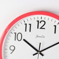 thumbnail image 4 of Wall Hanging Clock 10Inch Minimalist Household Wall Clock Creative Silent Clock for Decoration without Battery (Red), 4 of 8
