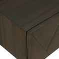 thumbnail image 4 of Marquis 1 Drawer Oak Wood Nighstand with Black Metal Legs, 4 of 5