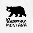 thumbnail image 4 of Inktastic Bozeman, Montana Black Bear Silhouette Boys or Girls Baby Bodysuit, 4 of 5