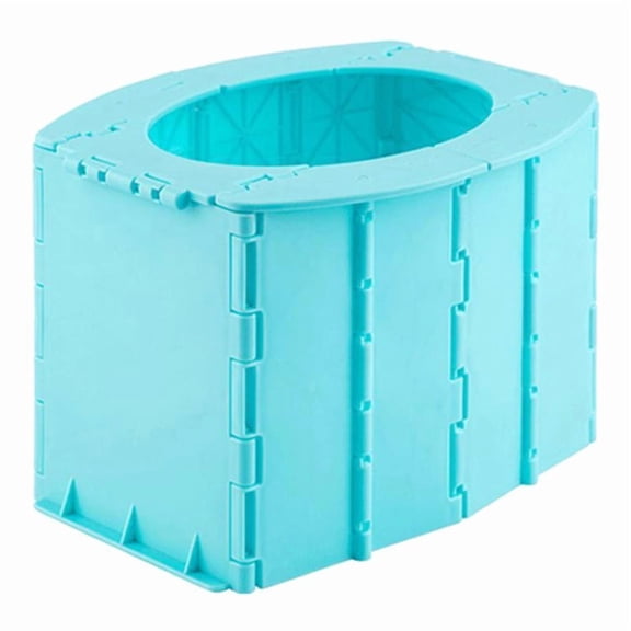 Portable Folding Toilet Commode Car Camping for Travel Bucket Camp Hiking Trip Outdoor Multifunction Children'S Toilet