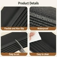 thumbnail image 2 of Stair Edge Trim, 40FT Vinyl Anti-Slip Stair Nosing, Waterproof & Self-Adhesive Stair Edge Protector for Indoor & Outdoor Safety, Black, 2 of 6