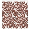 thumbnail image 2 of Ambesonne Floral Shower Curtain, Daisy Blossom Spring Print, 69"Wx70"L, Mauve Taupe, 2 of 4