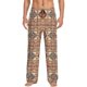 thumbnail image 1 of Fotbe Traditional Tribal Aztec Pantalones de Pijama para Hombre, Pantalones de Dormir, Pantalones de Casa con Cintura Ajustable y Bolsillos-Large, 1 of 6