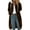 Khaki, variant on Fuzzy Fleece Jacket for Women 2024 Winter Coat Oversized Sherpa Cardigan Outwear Fur Warm Shagy Teddy Coats with Hood (Sky Blue,M)