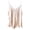Beige, variant on Women's Satin Camisole Lace Silk Satin Pajama Tank Tops V Neck Soft Spaghetti Strap Loose Sleepwear