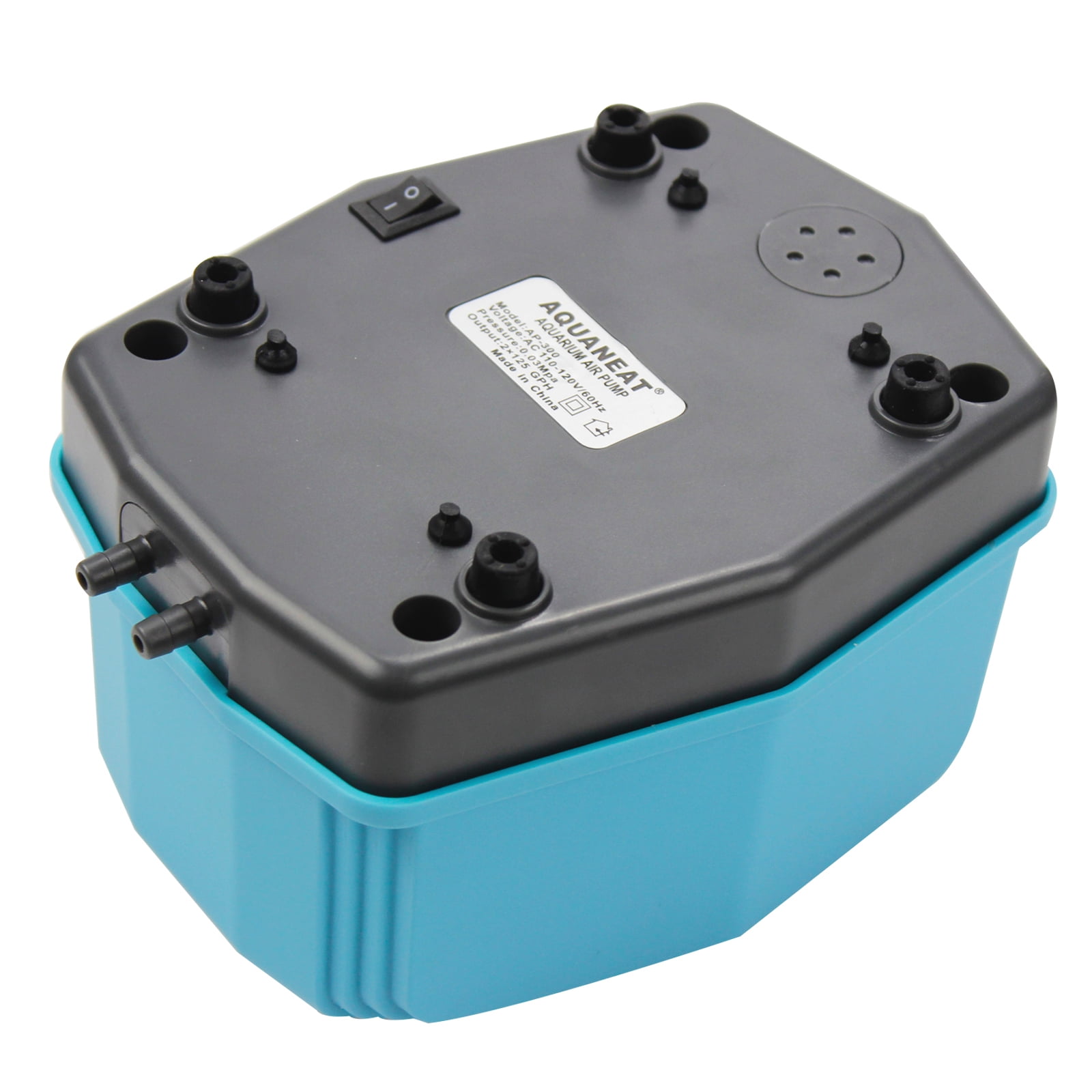 Aquaneat Aquarium Air Pump up to 300Gal Super Quiet Oxygen Aerator Pump