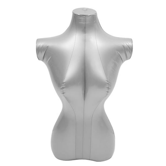 PVC Inflatable Mannequin Torso Female Dummy Clothes Rack Bra Display
