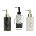 thumbnail image 5 of WE-POLUJ 300ml Ceramic Marble Lotion Pump Dispenser Home Decors Soap Dispenser Empty Bottle for Home Bath & Shower Essential, 5 of 21