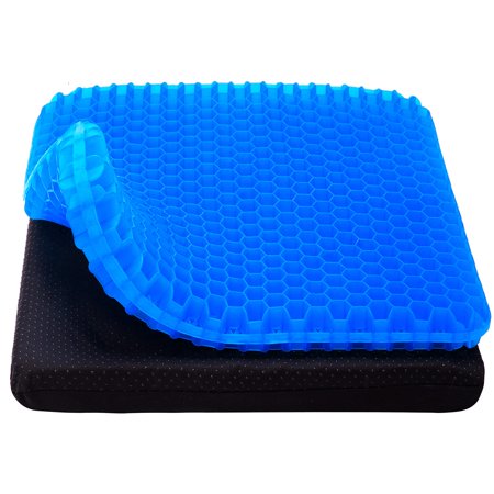 Gel Seat Cushion, Cooling seat Cushion Thick Big Breathable Honeycomb