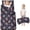 Pioneer Flower Floral Print Pattern, variant on Pioneer Flower Floral Print Pattern Toddler Nap Mat for Teens Preschool Daycare, Teens Sleeping Mat Bag, Toddler Sleeping Bag with Pillow
