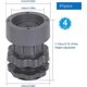 thumbnail image 2 of Washing Machine Anti-Vibration Mat, 4 Pieces Universal Washing Machine Pad, Adjustable 7 to 10 cm Anti-Vibration Anti-Noise Support for Washing Machin, 2 of 4