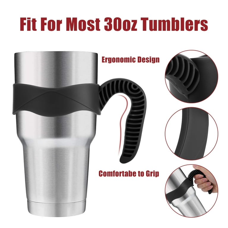 30 oz Insulated Stainless Steel Tumbler with Sure Grip Design